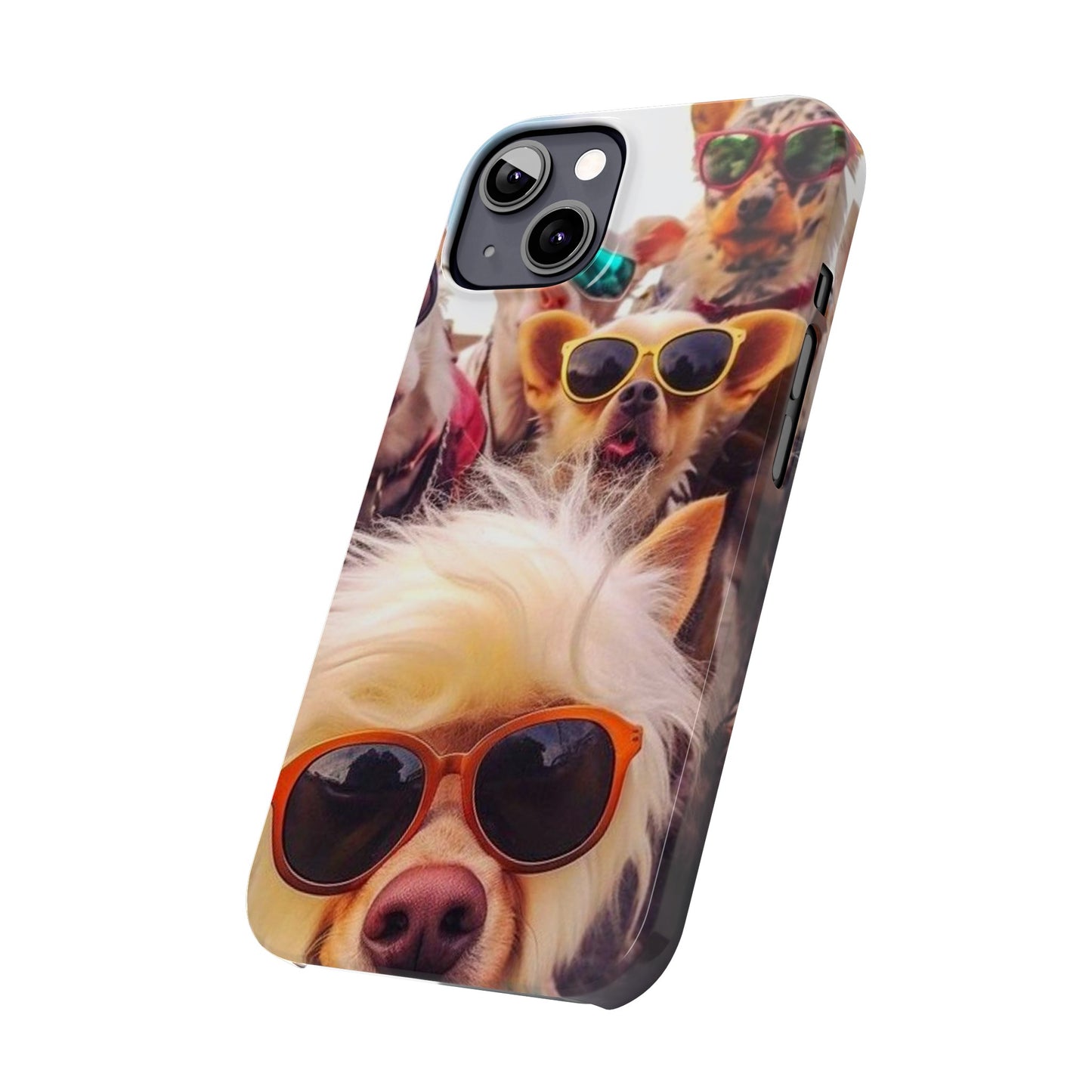 Cool Dogs make Selfie iPhone 15, 14, 13, 12, 11 Cases