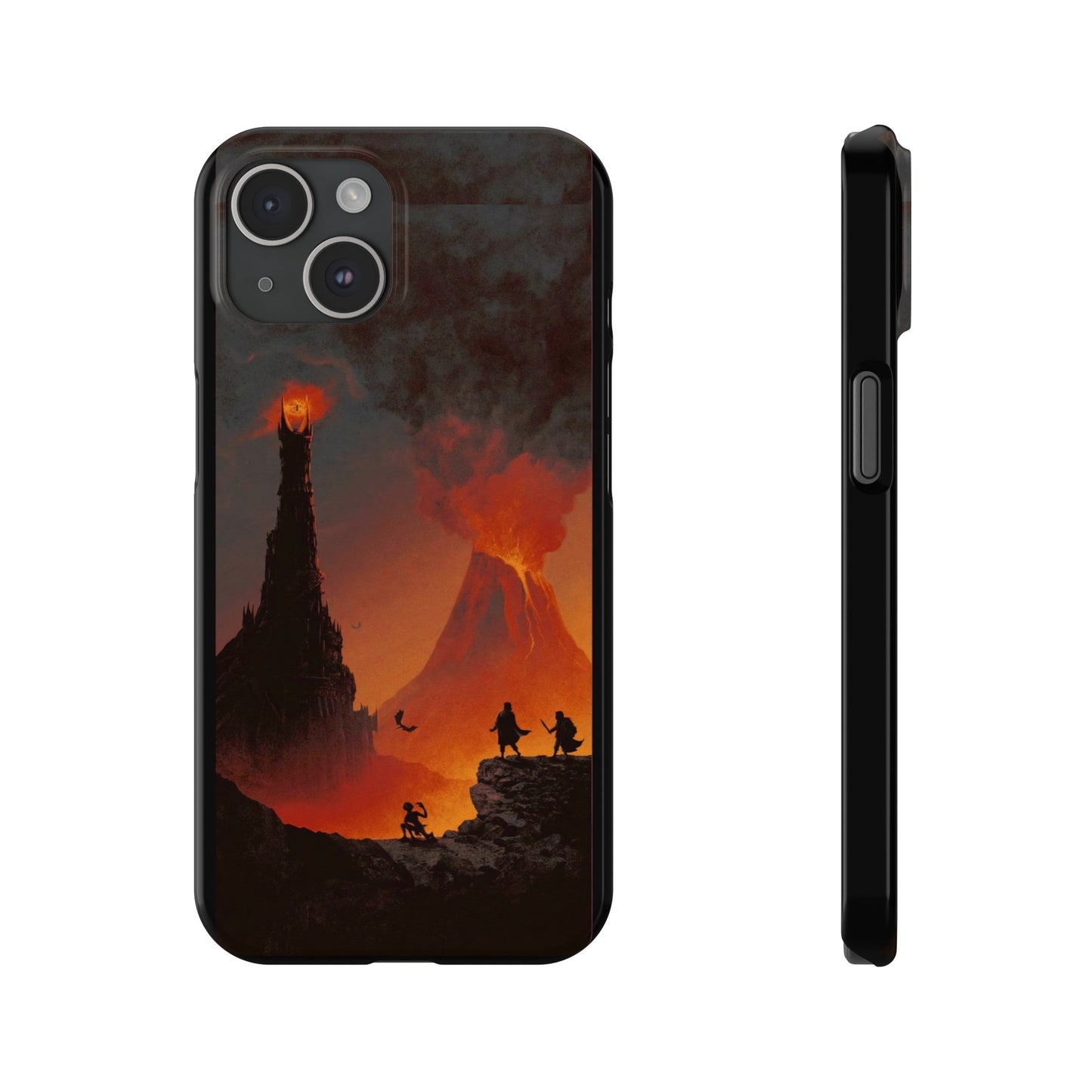 LOTR Frodo Arrived in Mordor iPhone Cases: The Final Quest