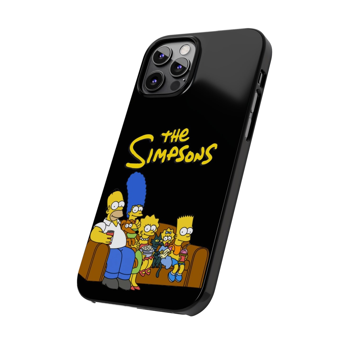 Springfield on Your Phone: The Simpsons iPhone 15, 14, 13, 12, 11 Cases