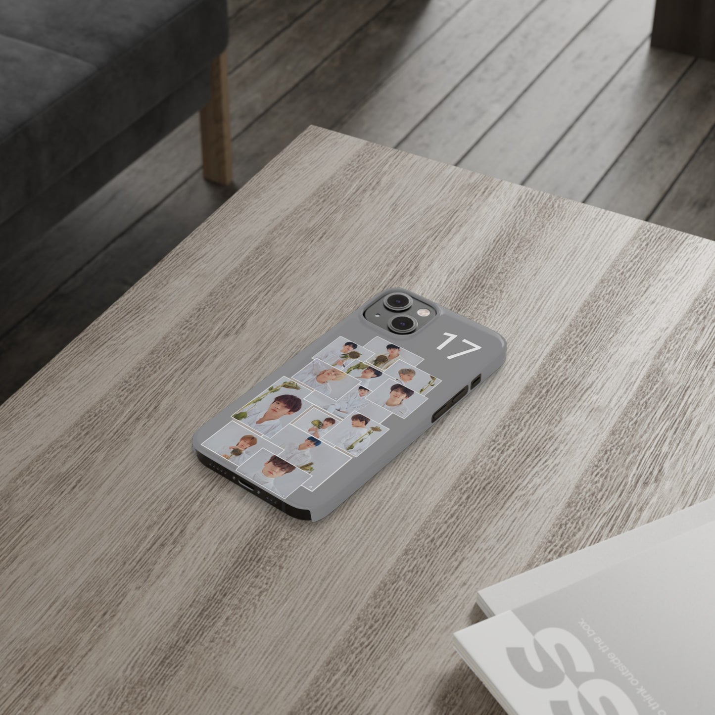 SEVENTEEN White Elegance iPhone 15, 14, 13, 12 Cases