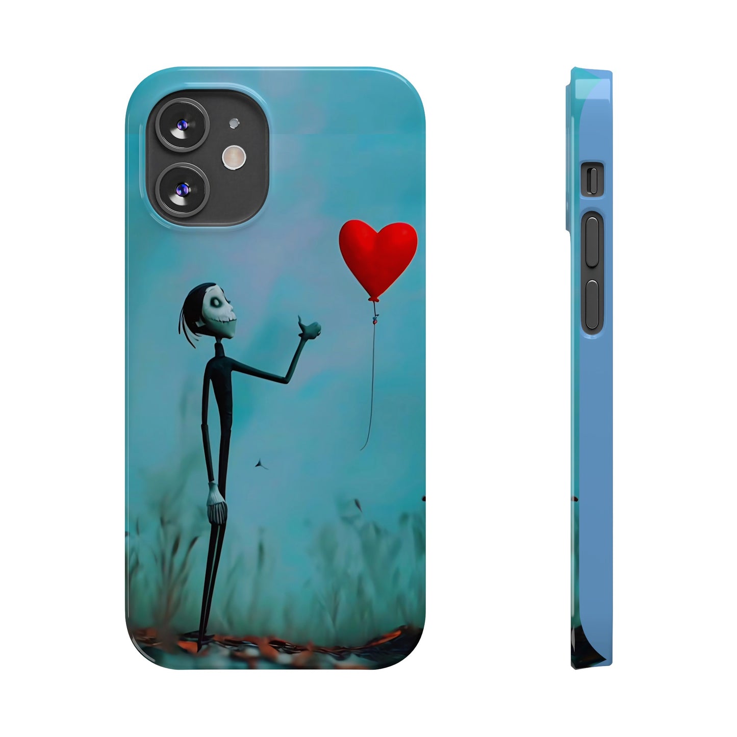 Heart Balloon Art Design iPhone Cases: Love in the Air