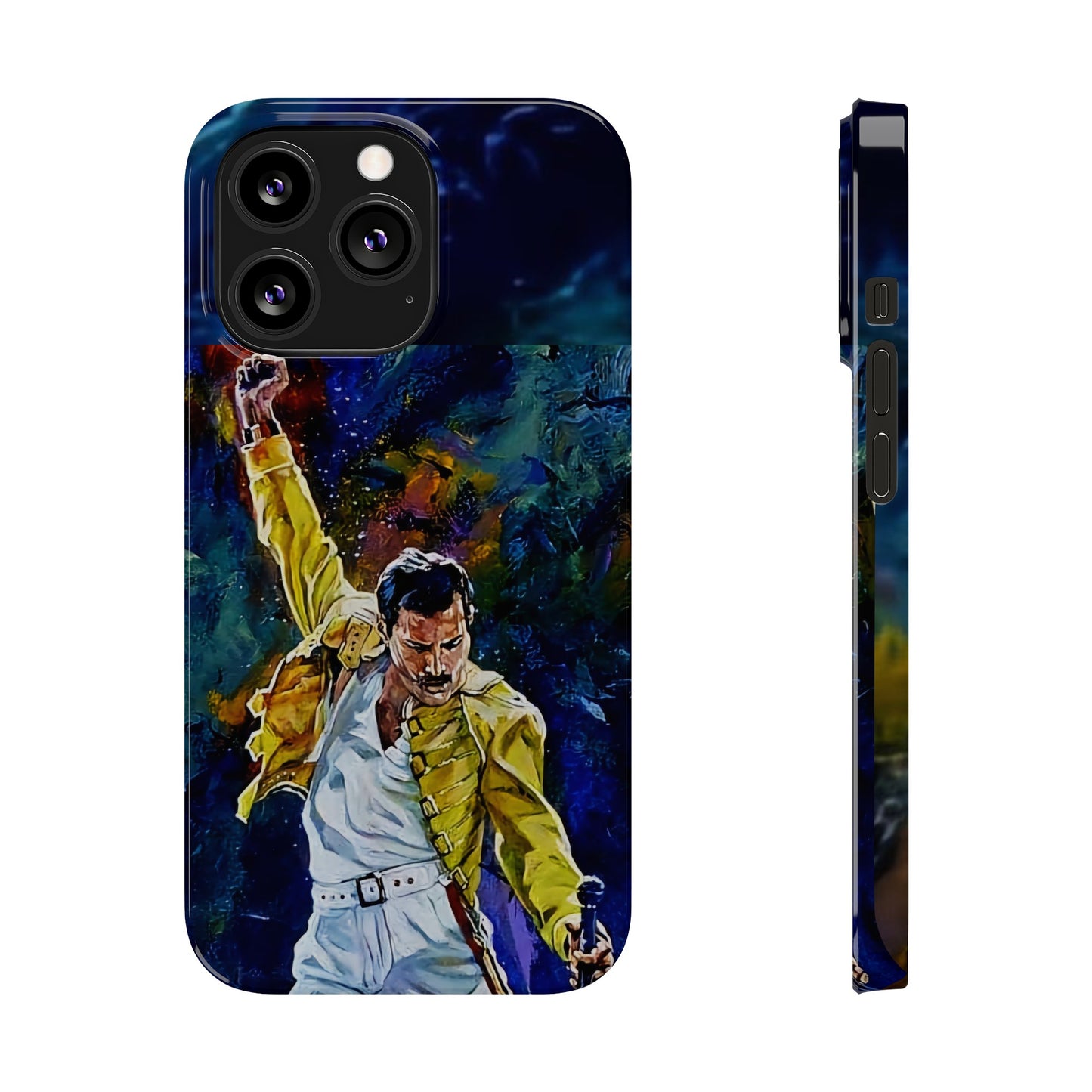 Queen, Freddie Mercury Live in Concert Iphone 15, 14, 13, 12 Cases