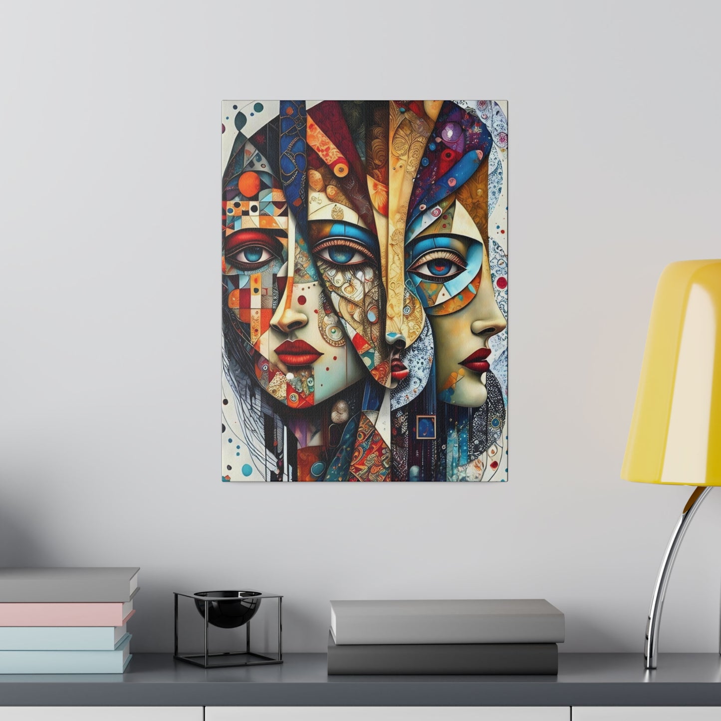 The 3 Faces Canvas Wall Art