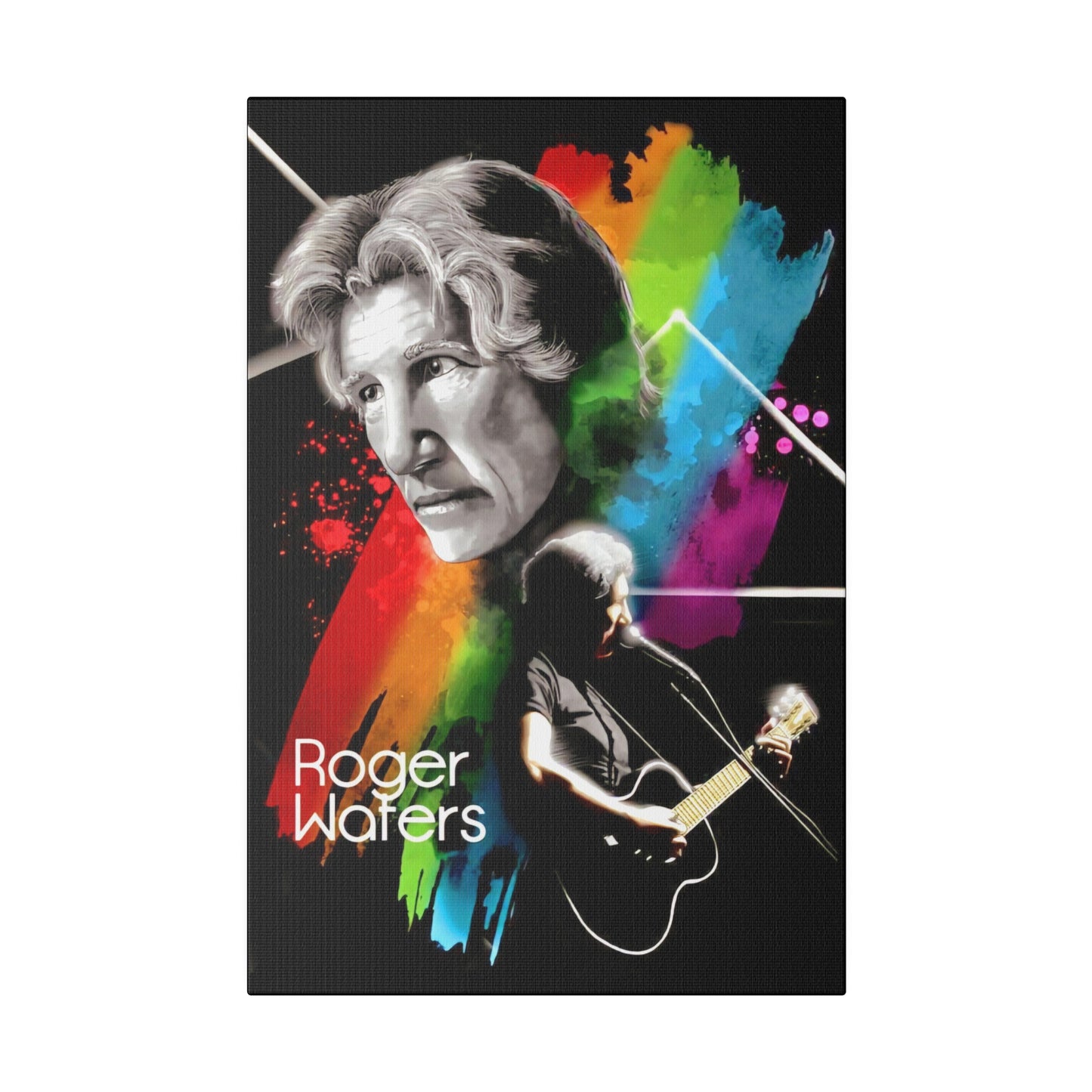 Roger Waters Of Pink Floyd - Canvas