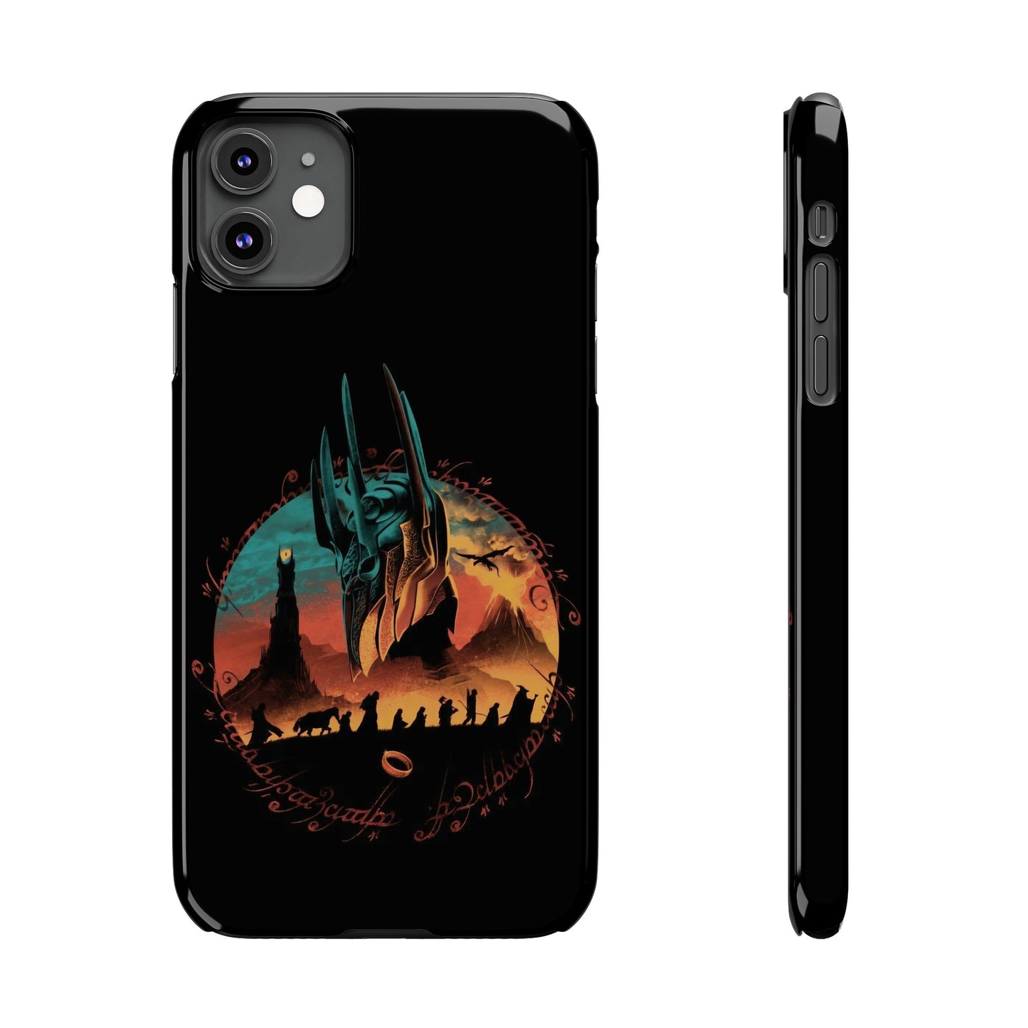 LOTR Fellowship on the Way iPhone Cases: Journey with the Heroes