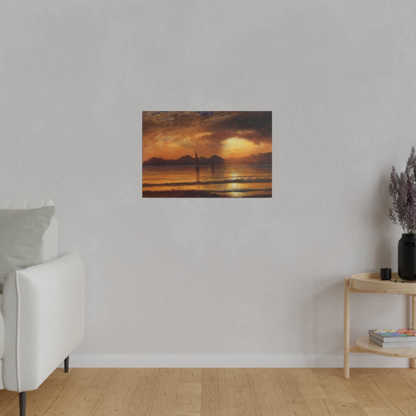 Sailing Into The Sunset - Canvas