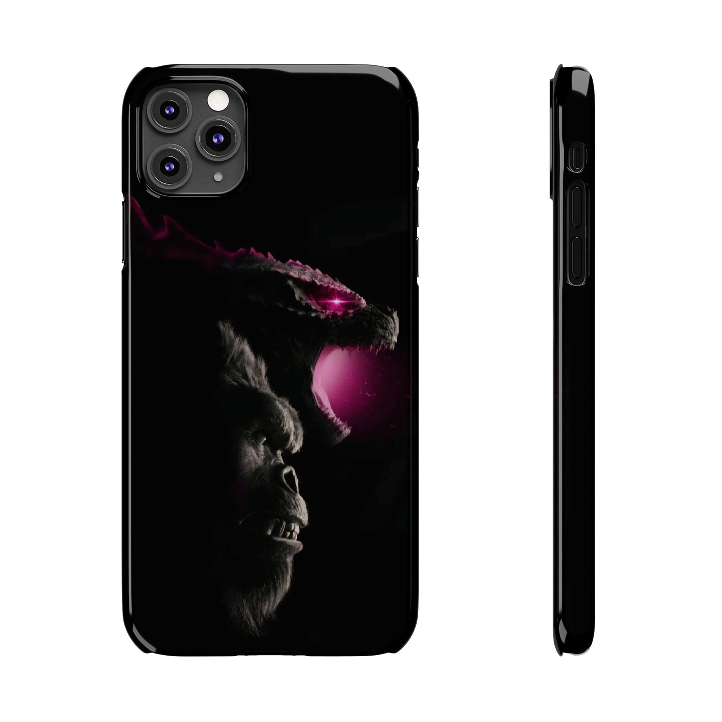 Godzilla x Kong New Age iPhone Cases: Unleash the Titans (Purple Edition)