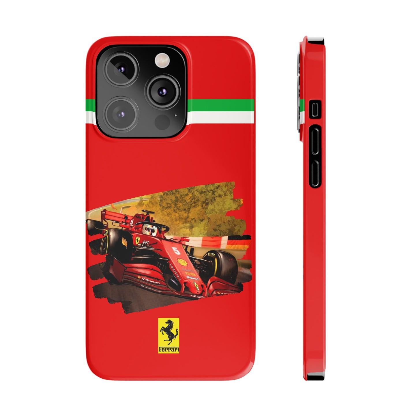 F1 Ferrari Red Edition Iphone Cases