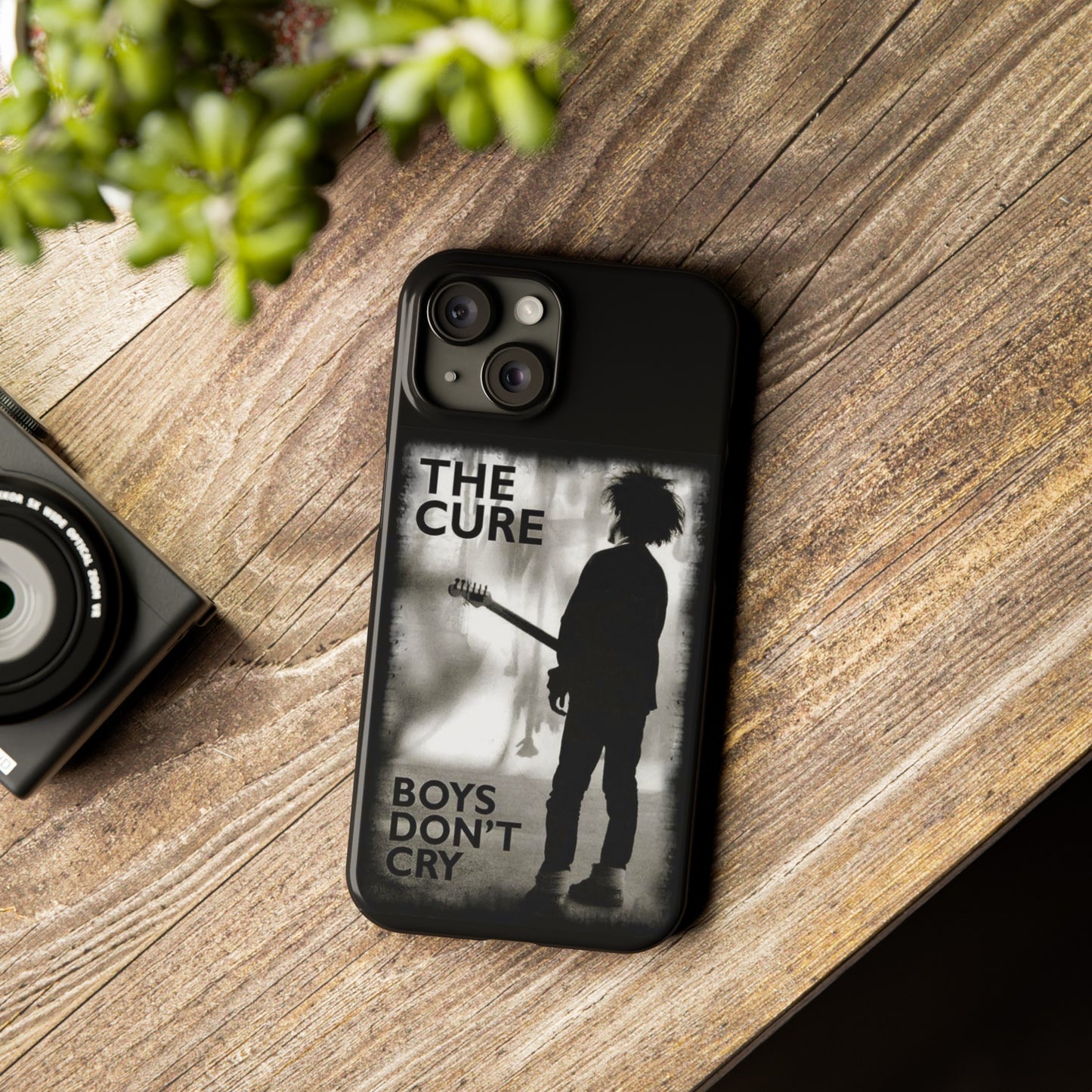 The Cure: Boys Don't Cry" iPhone Covers for 15, 14, 13, 12, 11