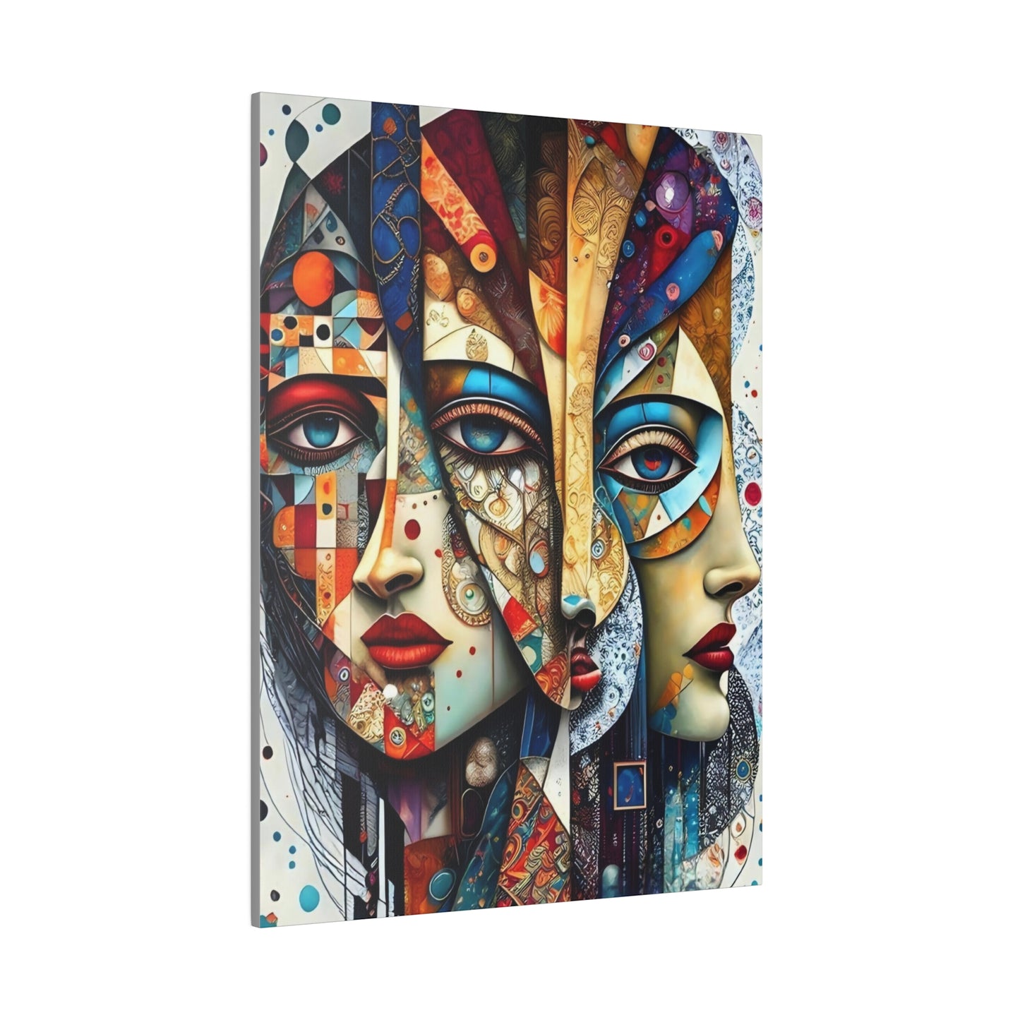 The 3 Faces Canvas Wall Art
