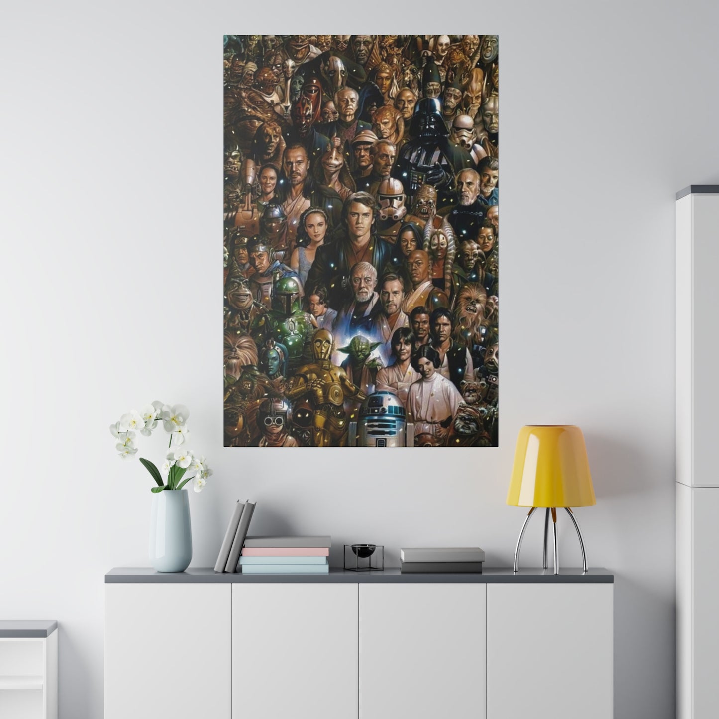 Star Wars Cast all time Canvas