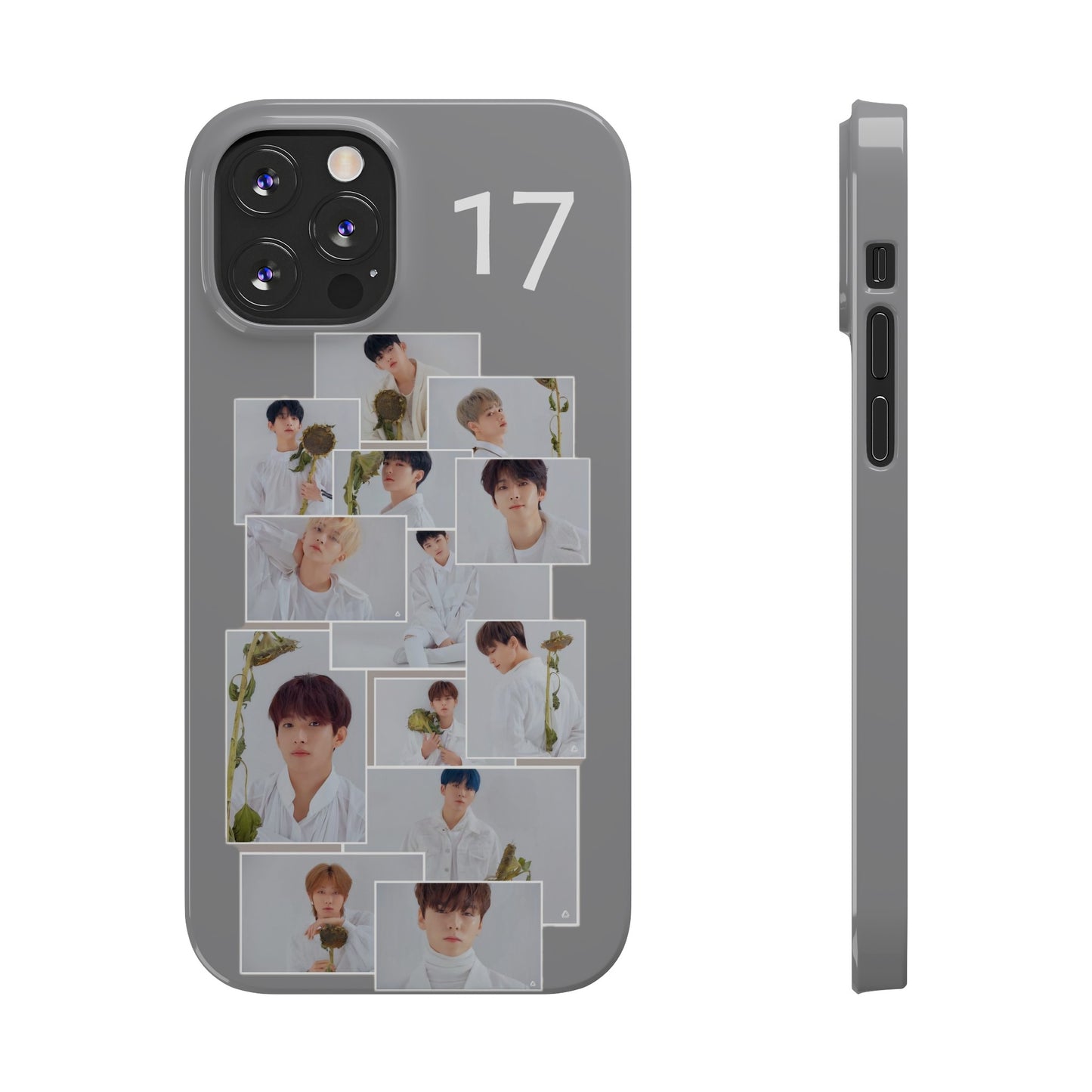 SEVENTEEN White Elegance iPhone 15, 14, 13, 12 Cases