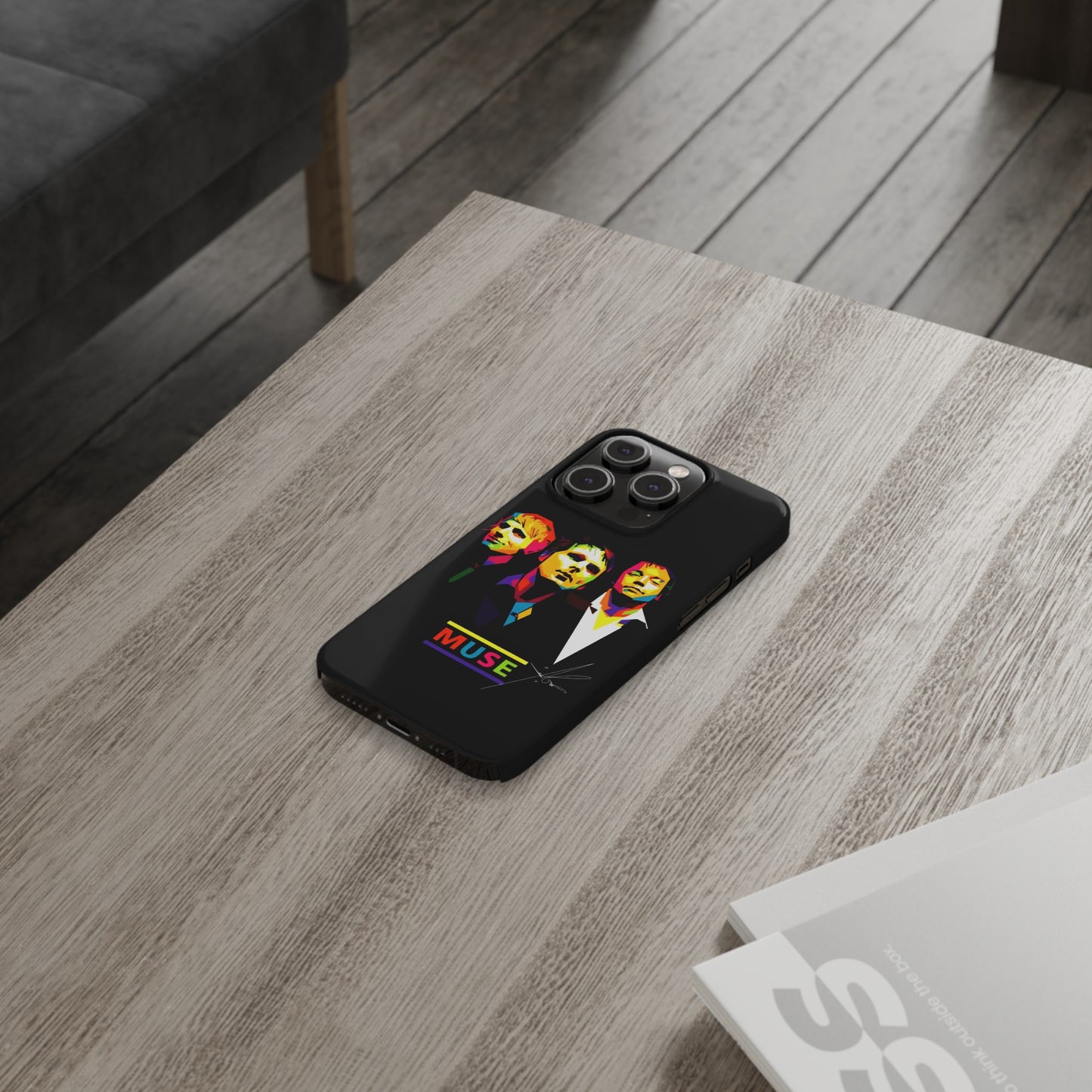 Muse: Unleash Your Inner Rockstar with iPhone 15, 14, 13, 12, 11 Cases