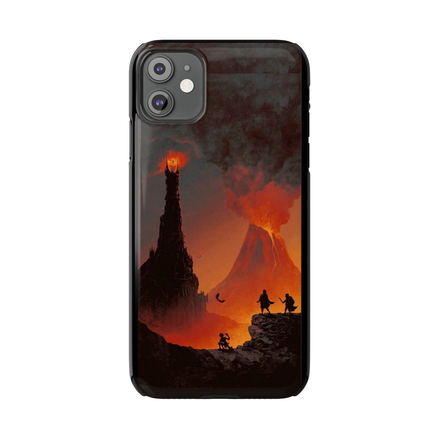 LOTR Frodo Arrived in Mordor iPhone Cases: The Final Quest