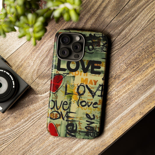 Love Notes: All You Need Iphone 15, 14, 13, 12 Cases