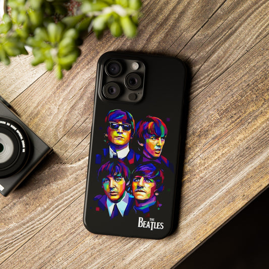 The Beatles Fab. Four Portrait Iphone 15, 14, 13, 12 Cases