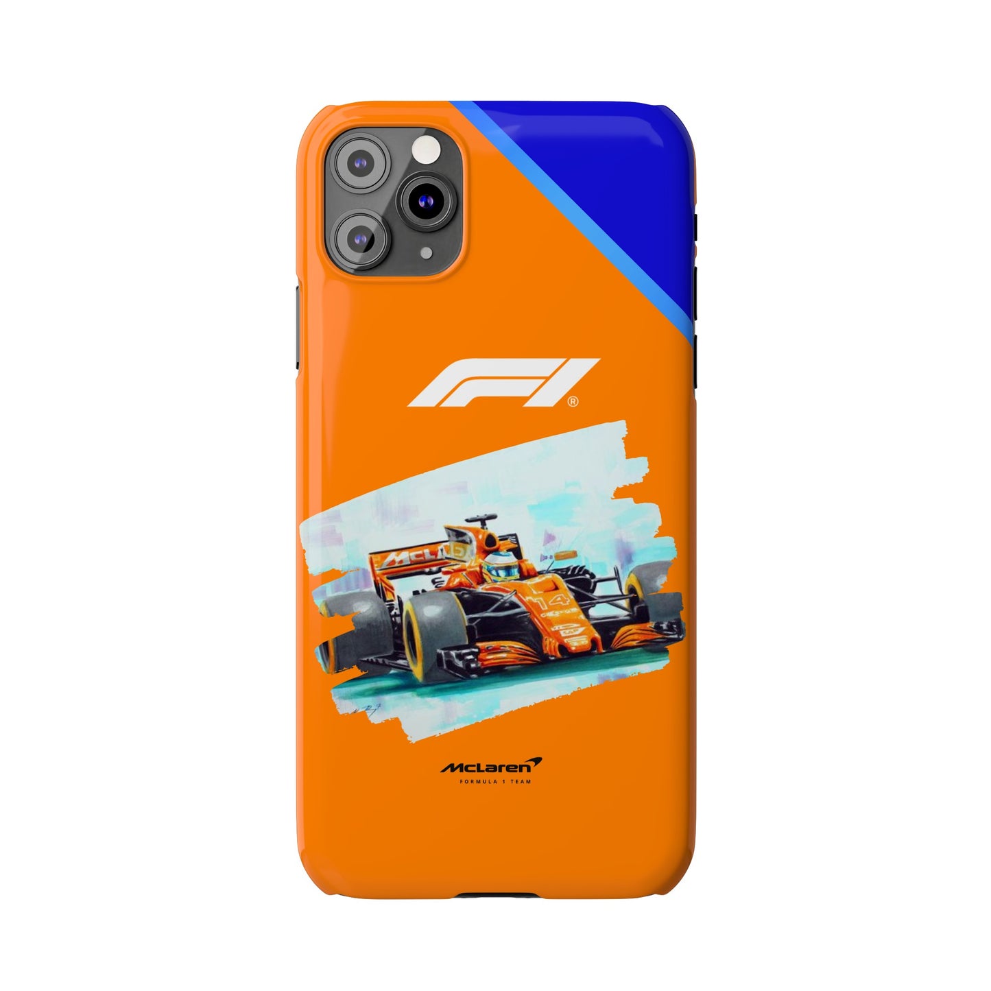F1 McClaren Orange Edition Iphone Cases