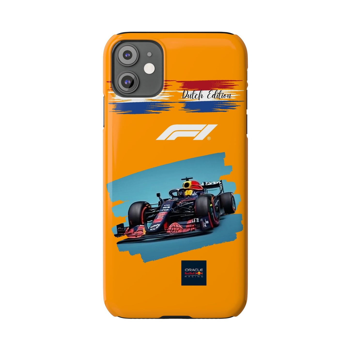 F1 Redbull Racing Dutch Edition Iphone Cases