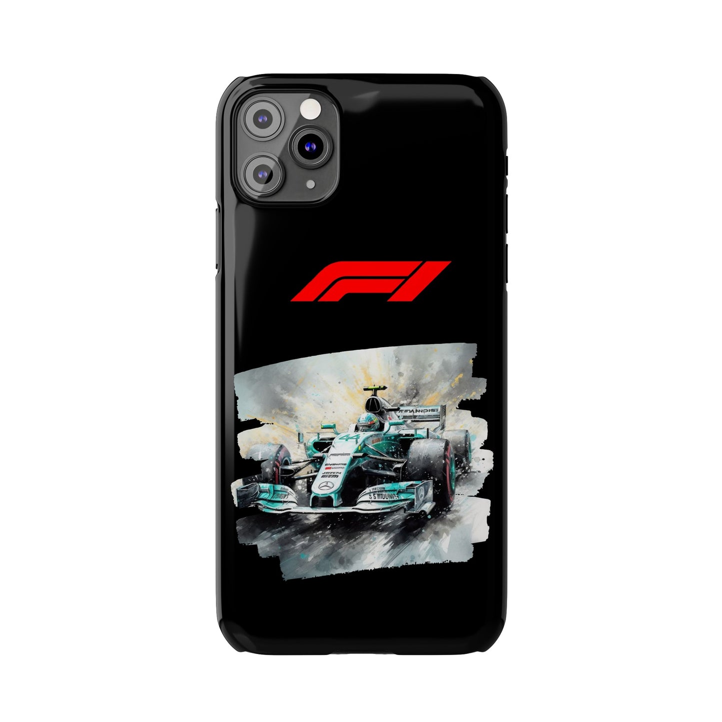 F1 Mercedes Iphone 15, 14, 13, 12, 11 Cases