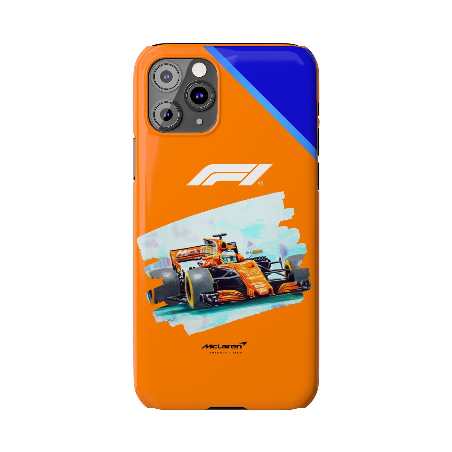 F1 McClaren Orange Edition Iphone Cases