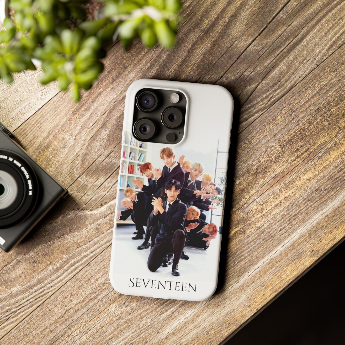 SEVENTEEN: Secret Agent Mission iPhone 15, 14, 13, 12 Cases