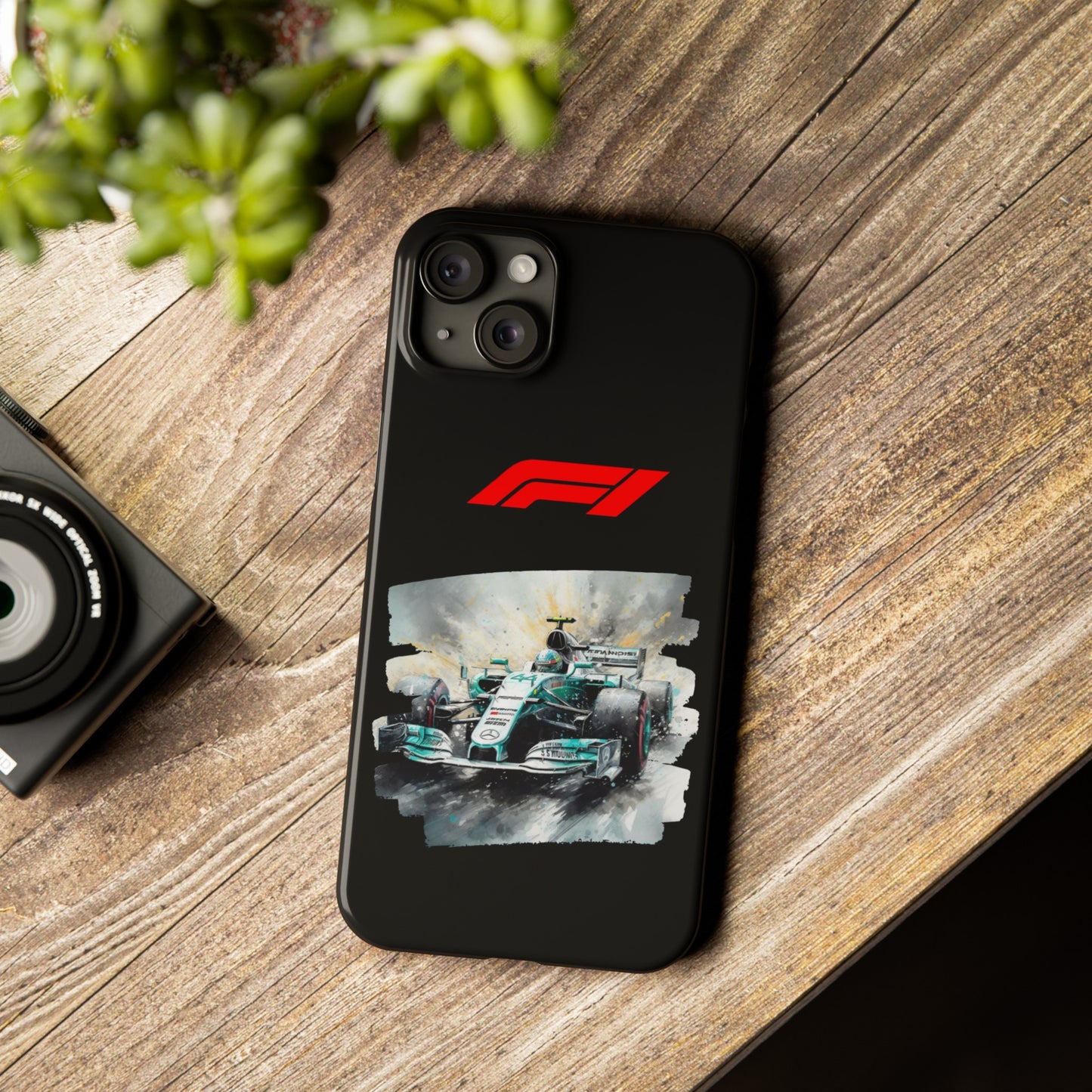F1 Mercedes Iphone 15, 14, 13, 12, 11 Cases