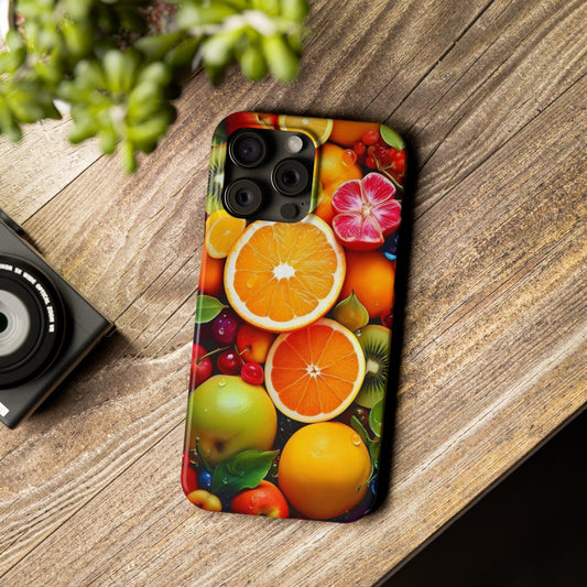 Fresh Fruit Delight: iPhone 15, 14, 13, 12 Cases