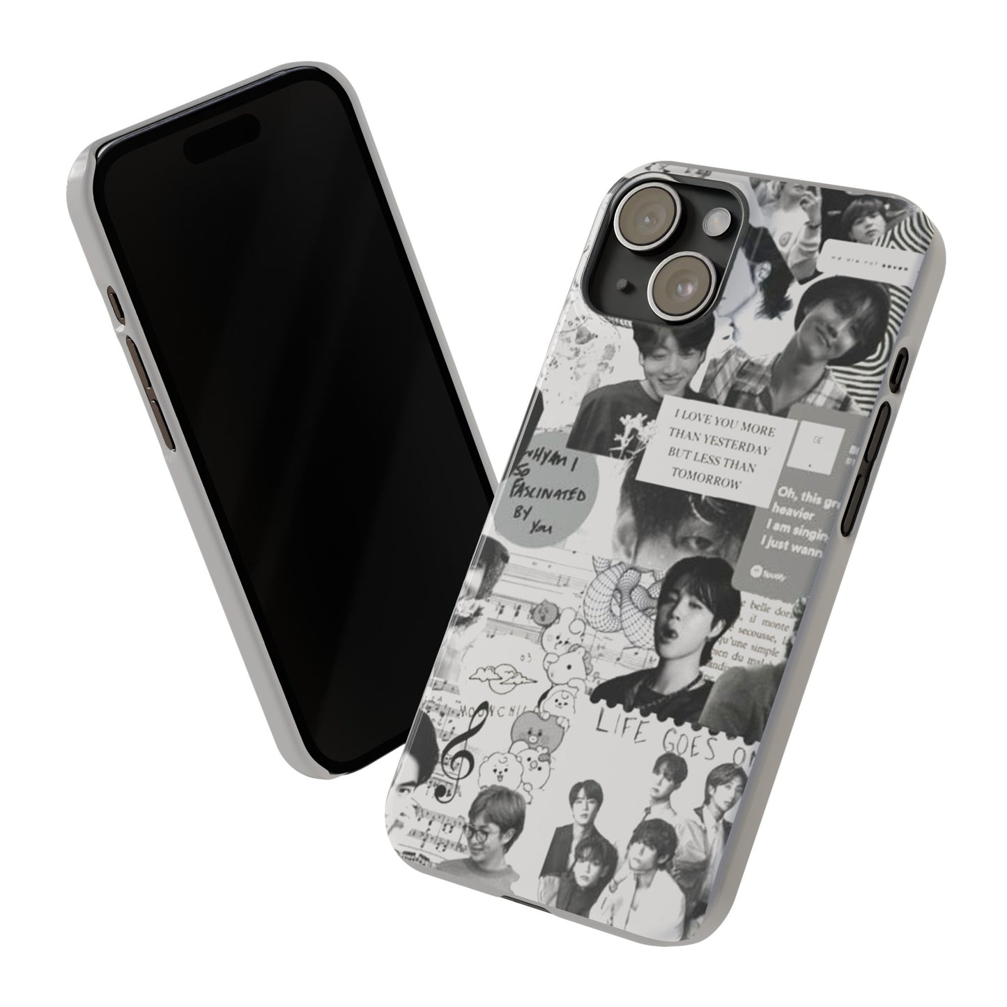 BTS IPhone 15, 14, 13, 12 Cases - The Wishes Edition