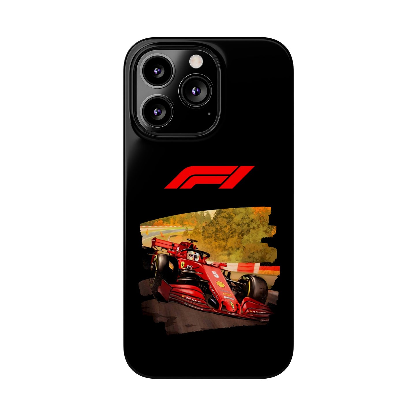 F1 Ferrari's power Iphone 15, 14, 13, 12, 11 Cases