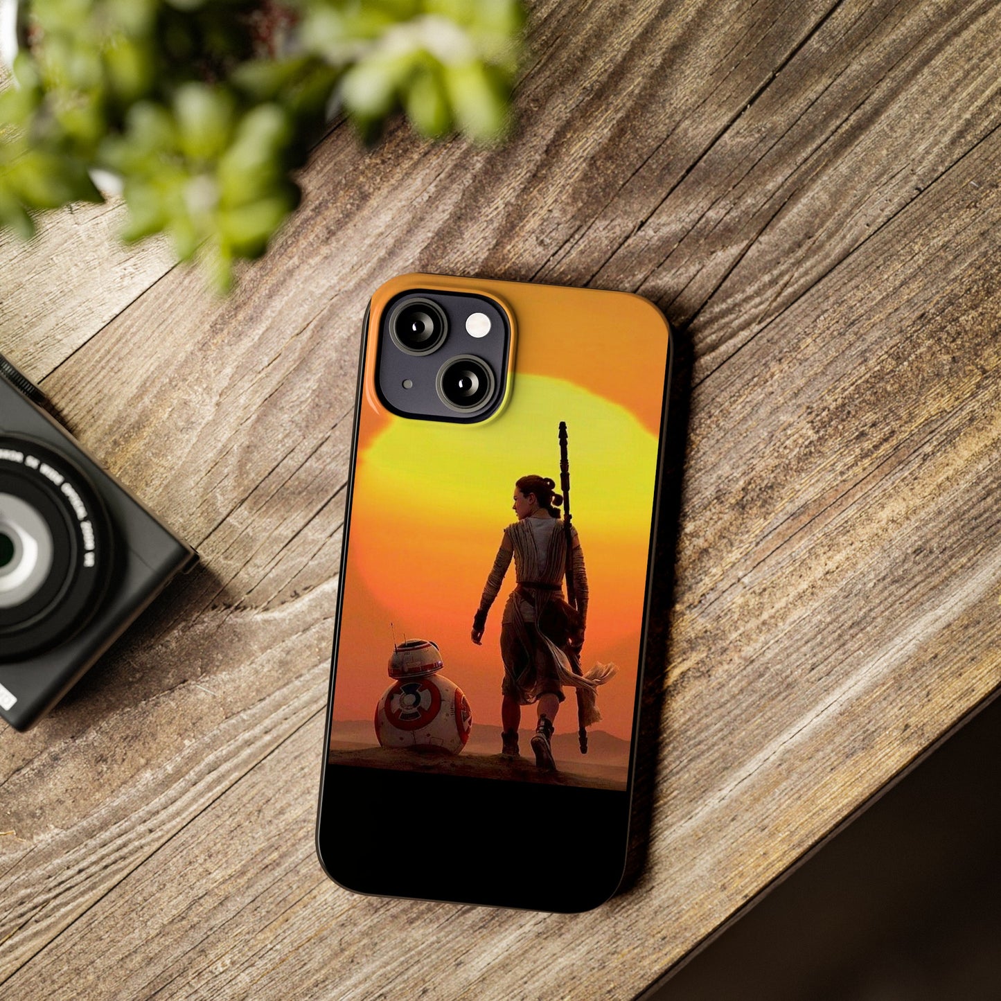 Star Wars Rey with BB-8 iPhone Cases: Adventure Awaits