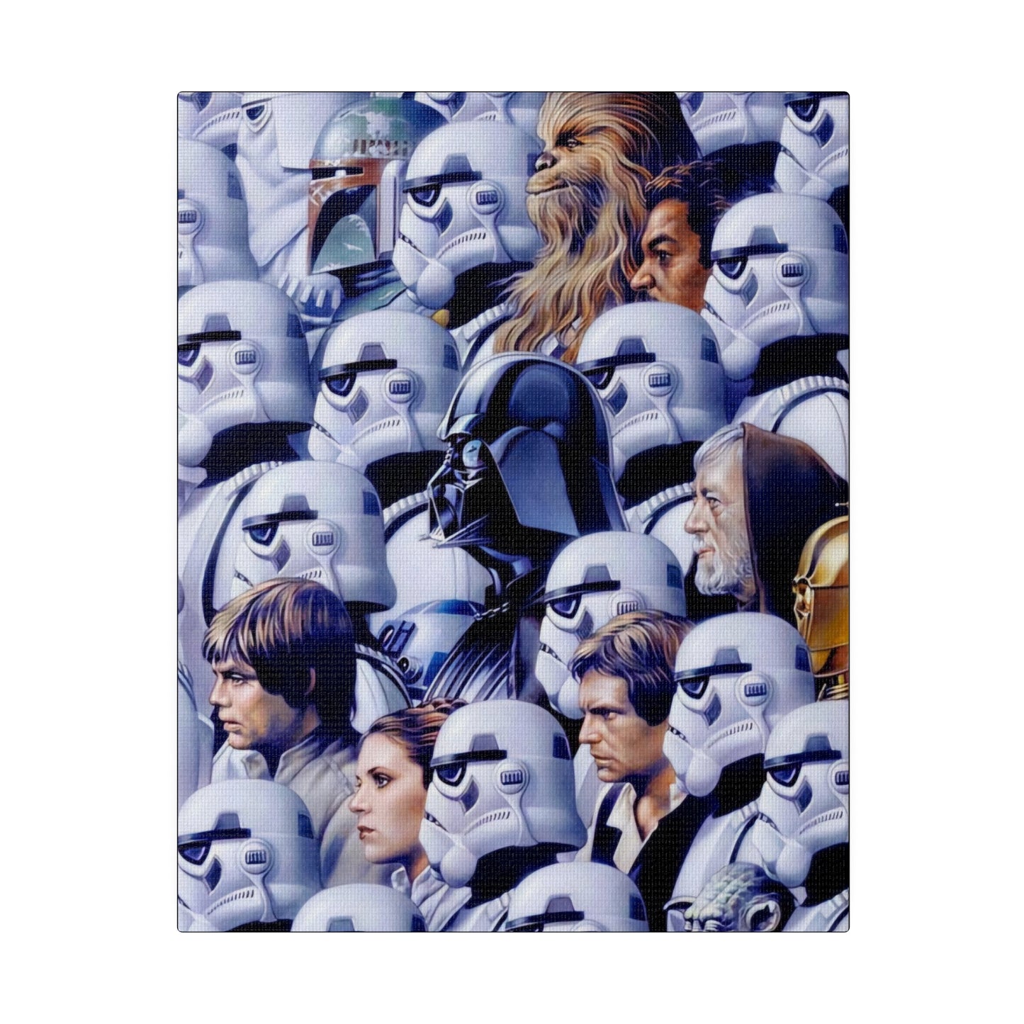 Star Wars, Good between the Bad in One Canvas