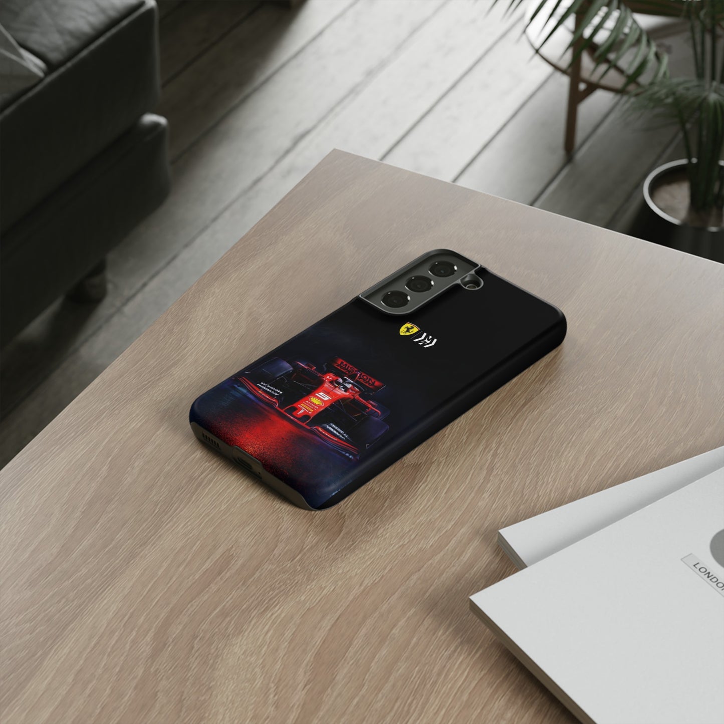 F1 Ferrari Racing Car Samsung Galaxy Cases: Speed in Every S24, S23, S22