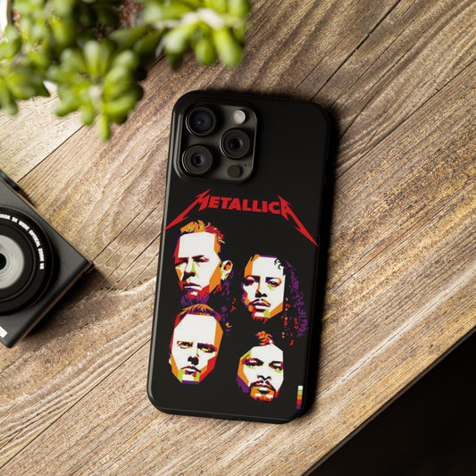 Metallica IPhone 15, 14, 13, 12 Cases - Art Design