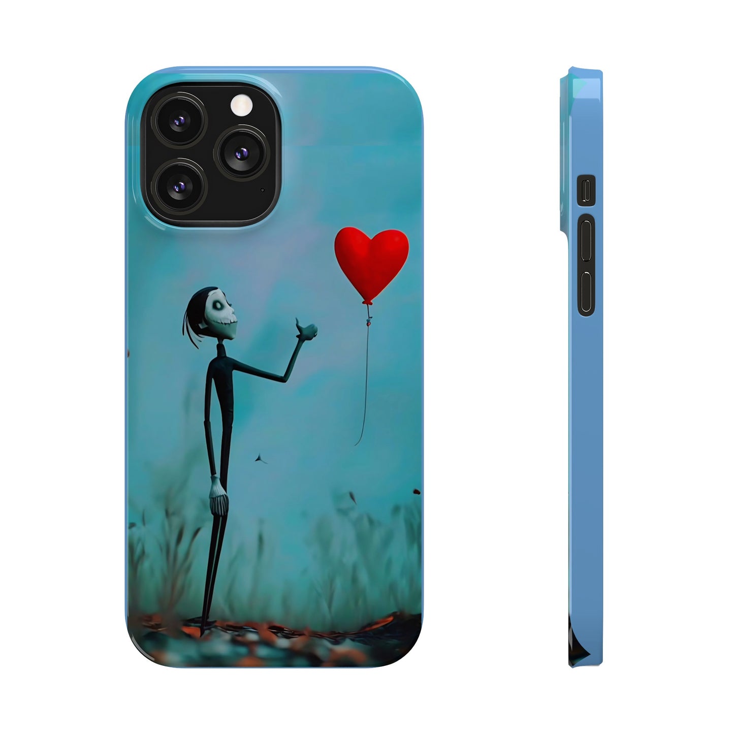 Heart Balloon Art Design iPhone Cases: Love in the Air