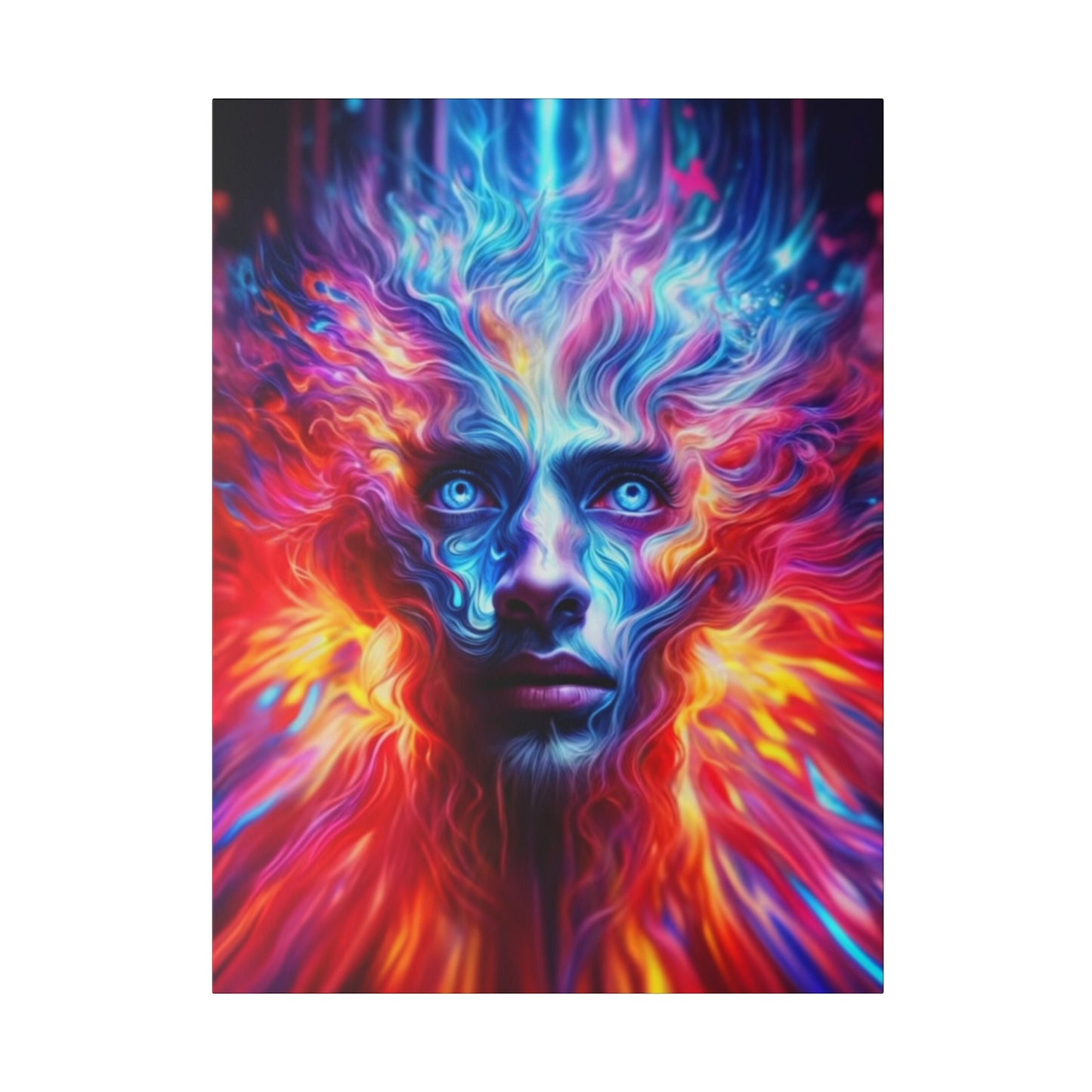 The Blue Man's Spectrum - Canvas
