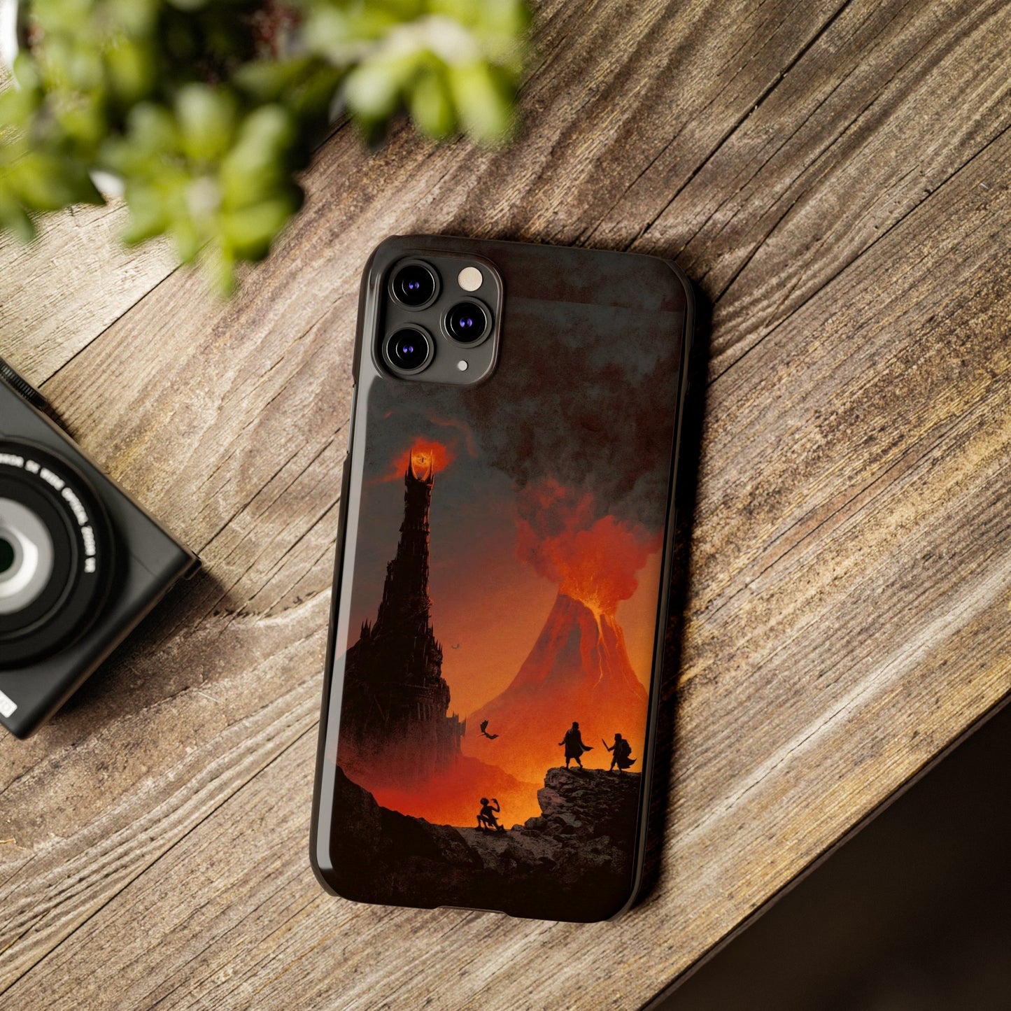 LOTR Frodo Arrived in Mordor iPhone Cases: The Final Quest