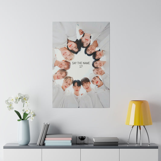 SEVENTEEN Band Selfie: Ground-Level Canvas