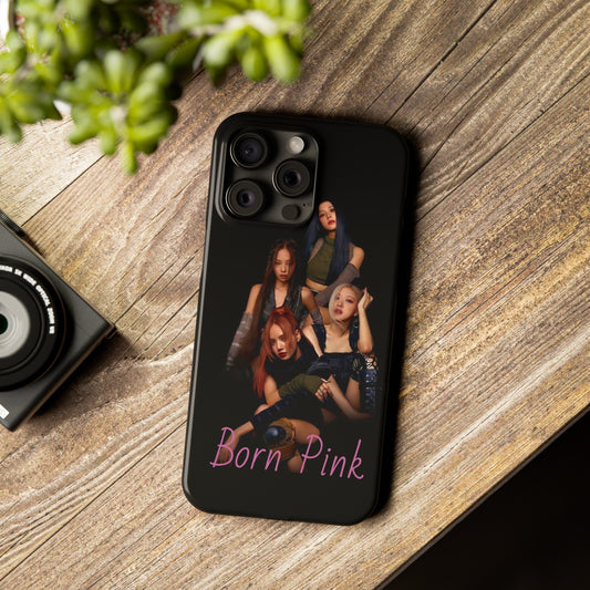Blackpink Kpop  - IPhone 15, 14, 13, 12 Cases. Born Pink Edition