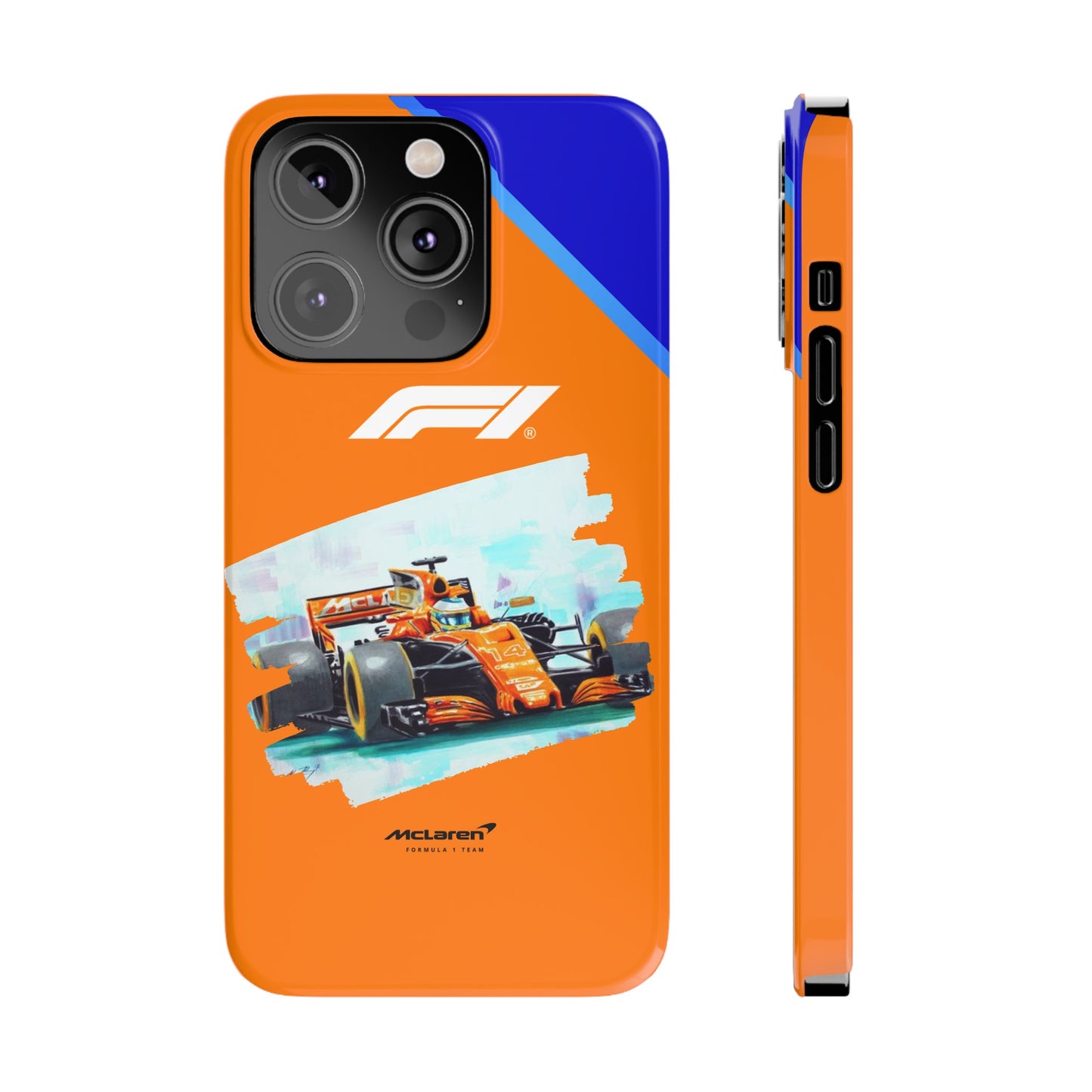 F1 McClaren Orange Edition Iphone Cases