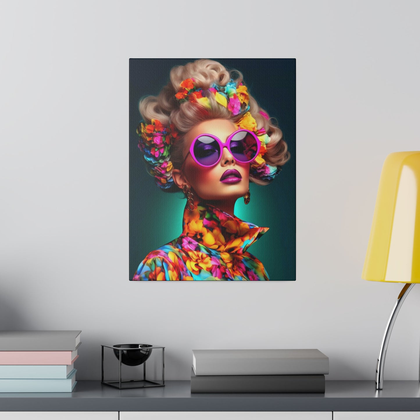 Vibrant Women: Colorful Art Style - Canvas