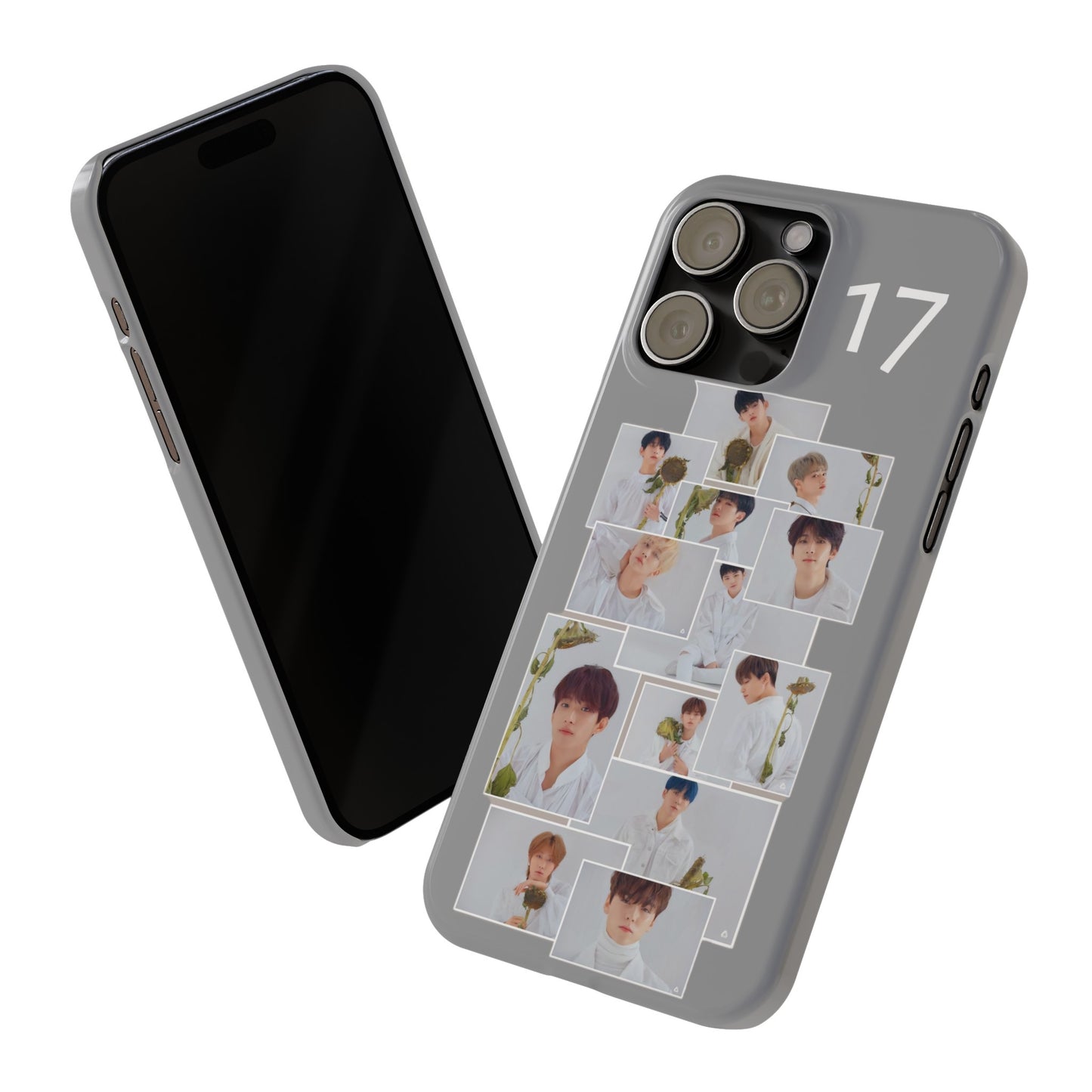 SEVENTEEN White Elegance iPhone 15, 14, 13, 12 Cases