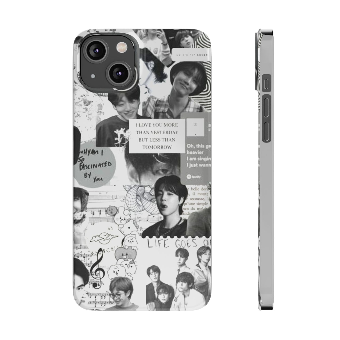 BTS IPhone 15, 14, 13, 12 Cases - The Wishes Edition