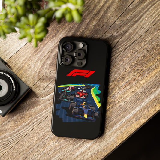 F1 Racing Time Iphone 15, 14, 13, 12, 11 Cases