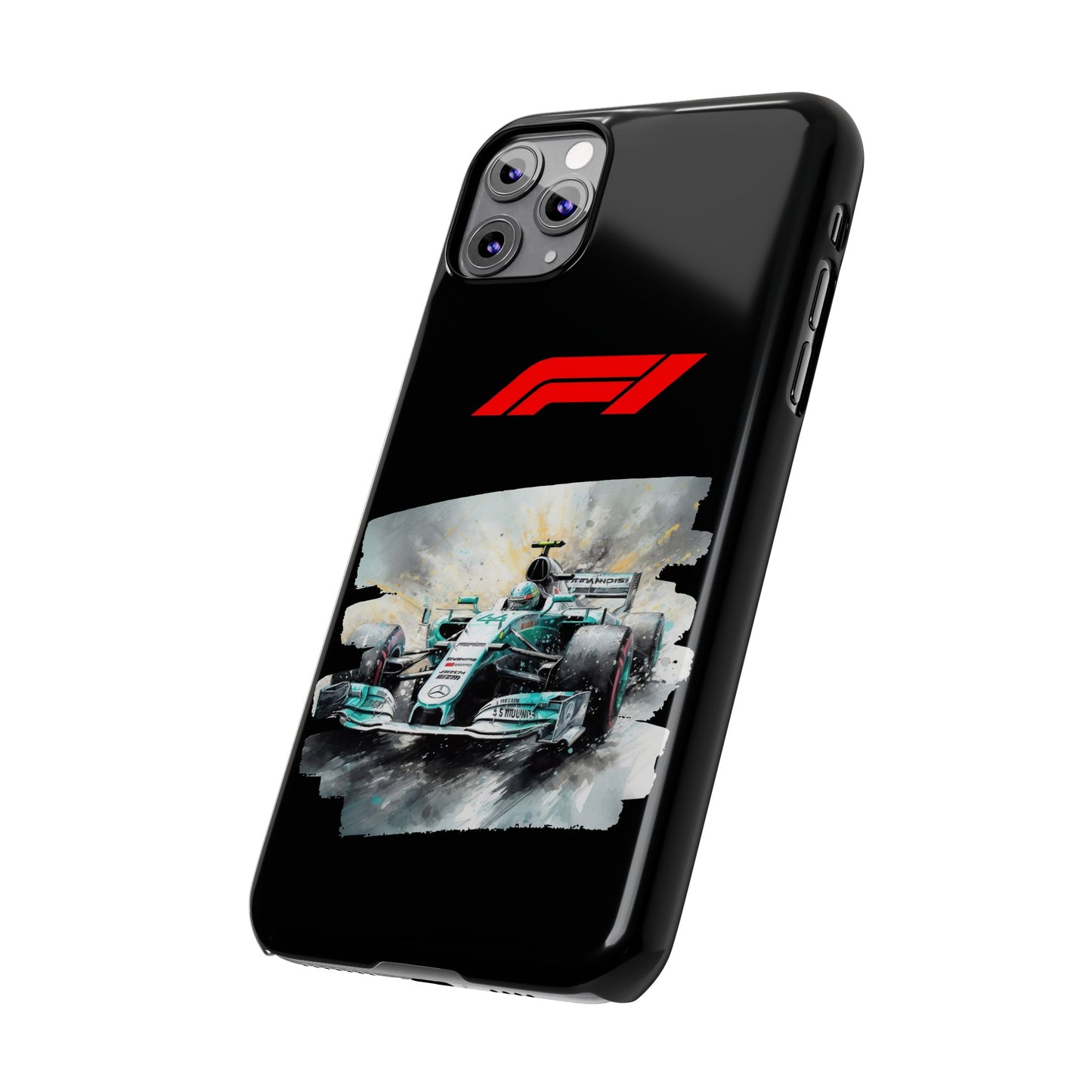 F1 Mercedes Iphone 15, 14, 13, 12, 11 Cases