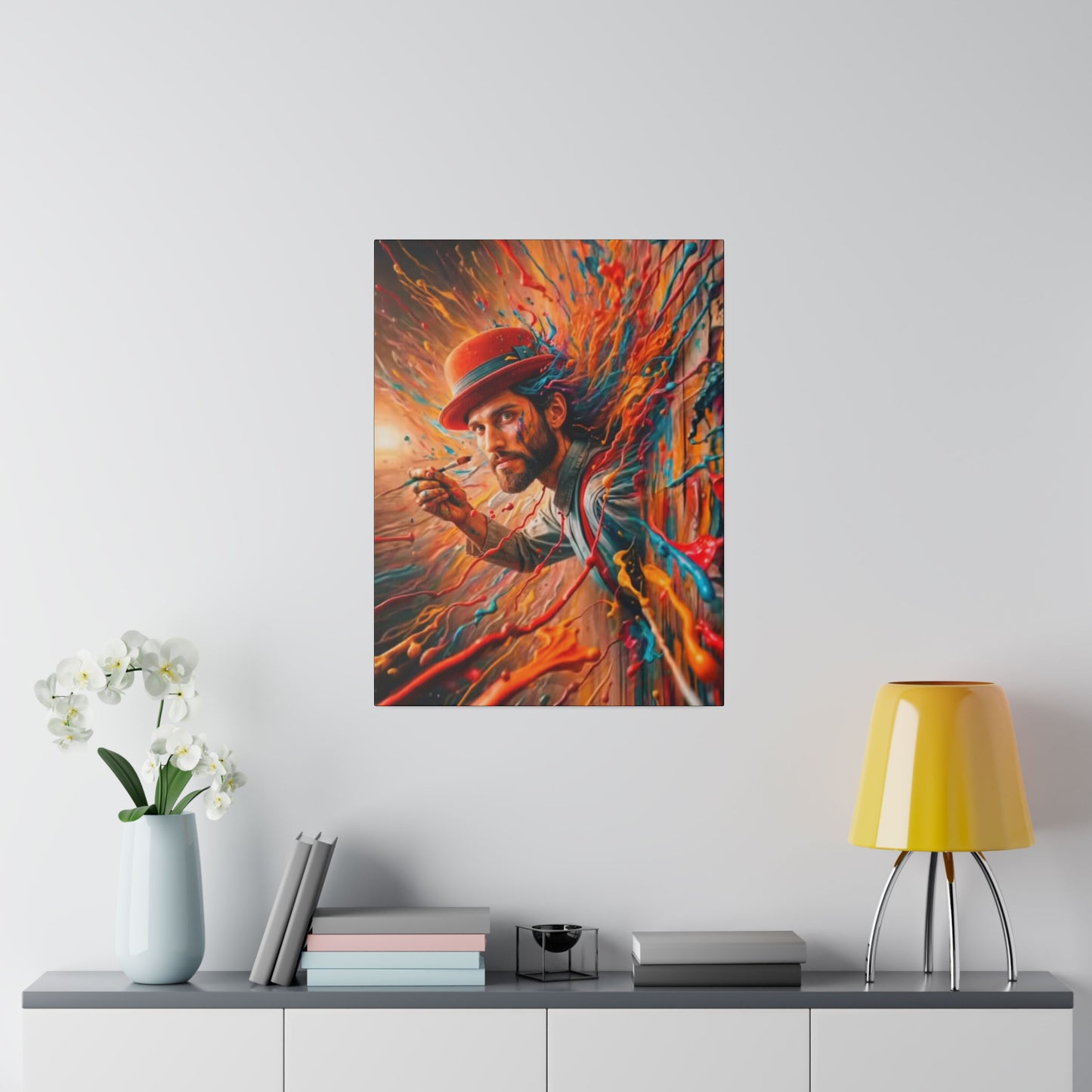 Prisoner Of Your Own Painting - Canvas