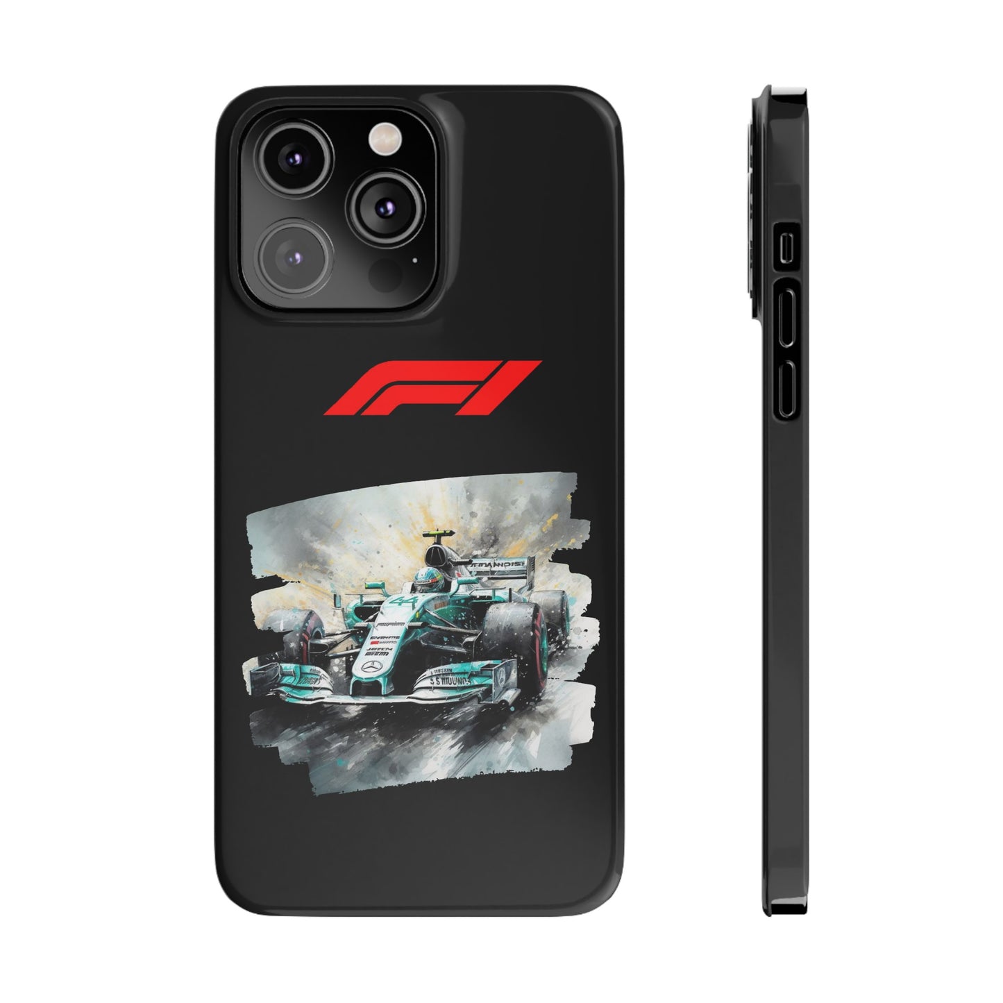 F1 Mercedes Iphone 15, 14, 13, 12, 11 Cases