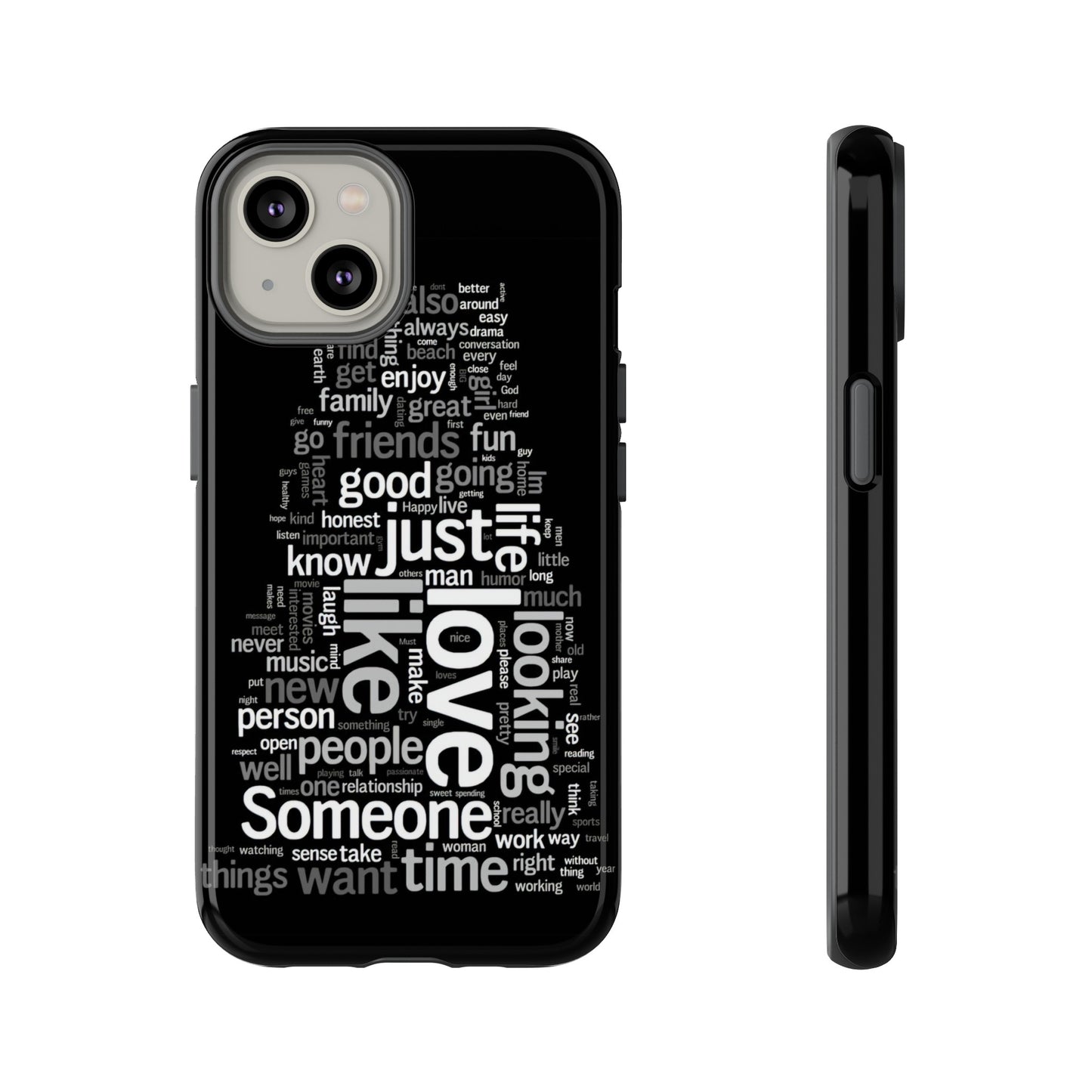 Positive Vibes Everywhere: iPhone 15, 14, 13, 12 Cases