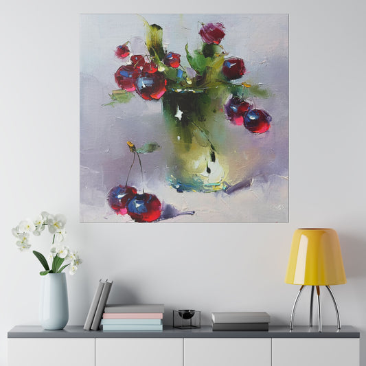 Cherished Moments: Vase of Beauty - Canvas