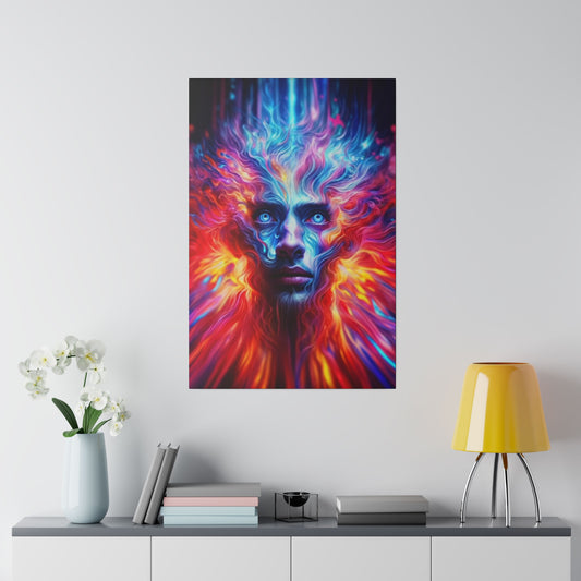 The Blue Man's Spectrum - Canvas