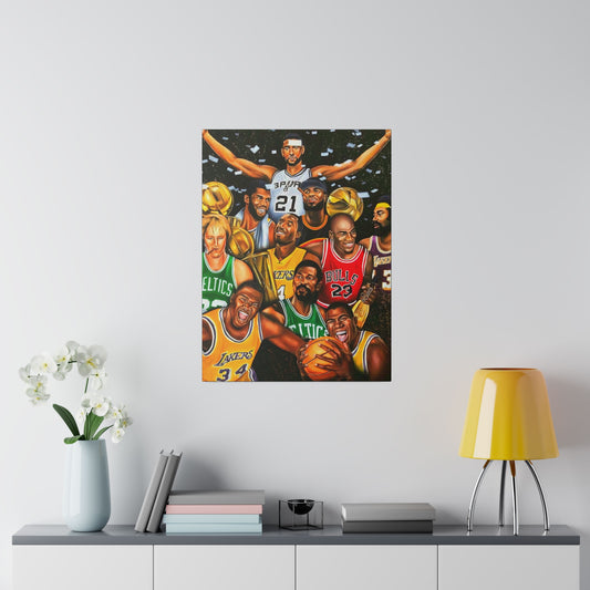 The Best NBA Players all Time - Canvas